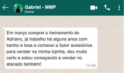 Depoimento do Gabriel